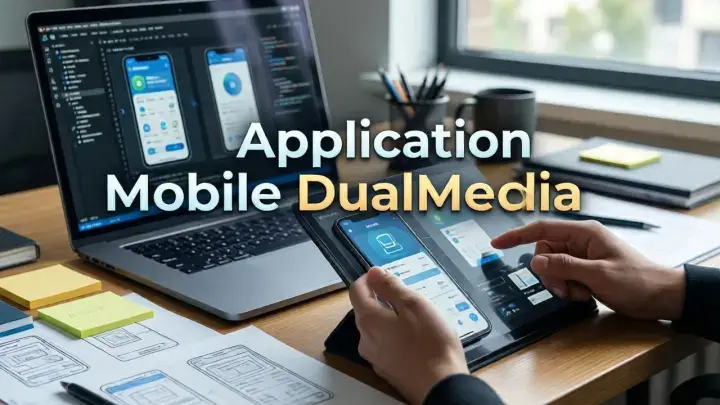 application mobile dualmedia
