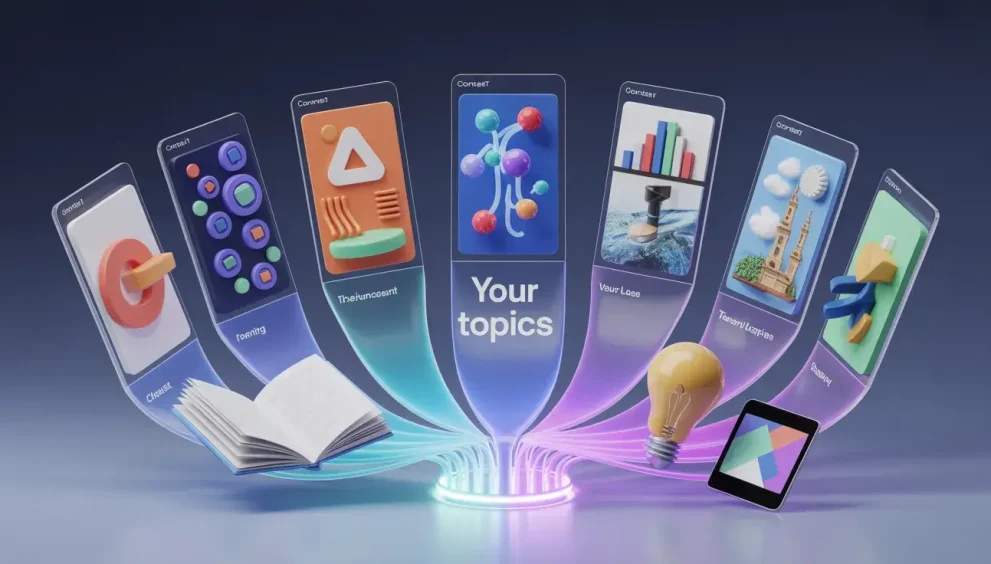 your topics multiple stories